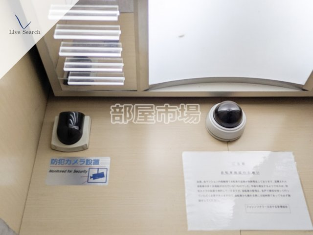フォレンツタワー文京千石の設備|防犯カメラ