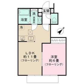 トワ　ヴェール　３２２５の間取り