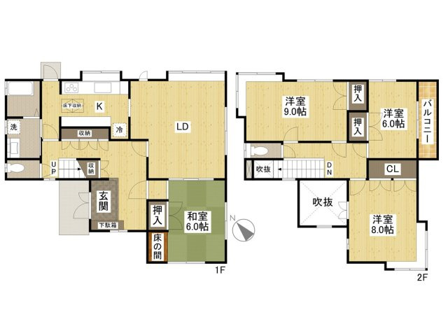 口田南9丁目　中古戸建