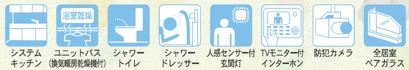 新築戸建・新築建売　伊勢崎市小泉町第3　あずま小・あずま中の設備