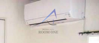 谷口ハイムの設備|エアコン付きです。