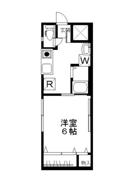 谷口ハイムの間取り|間取りです。
