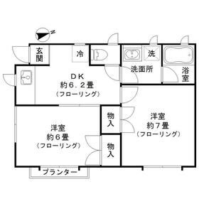アプリコットの間取り