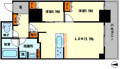 【間取り】 | プレミストタワー靭本町　間取り　