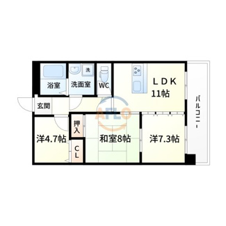 【間取り】 | パークハイツアイリス5号館 | 間取り