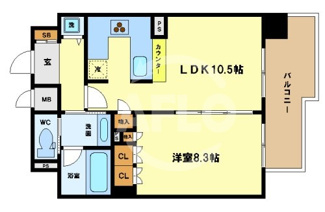【間取り】 | リーガル新福島 | リーガル新福島　間取り図