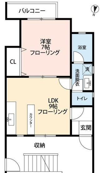 【間取り】 | 覚山３（カクザン）