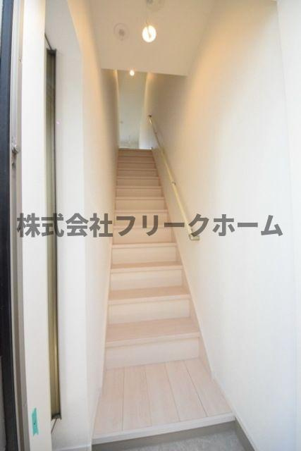 武蔵野市吉祥寺本町４丁目のアパートの玄関