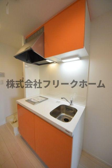 武蔵野市吉祥寺本町４丁目のアパートのキッチン