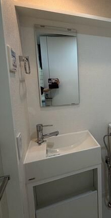 メイクスデザイン上石神井の洗面所|コンパクトで使いやすい洗面所