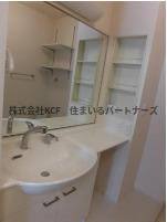 イーストパークの洗面所|コンパクトで使いやすい洗面所
