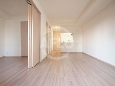 プレサンスロジェ難波GRANDWEST　塩草立葉小学校区の居間・リビング|プレサンスロジェ難波ＧＲＡＮＤ　ＷＥＳＴ　リビング・ダイニングスペース