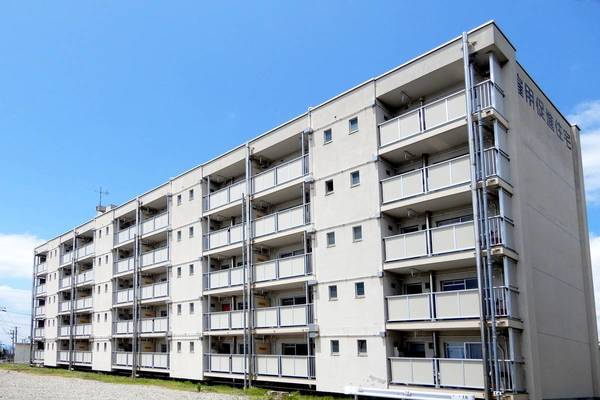 ビレッジハウス立谷川1号棟の外観|外観もきれいです