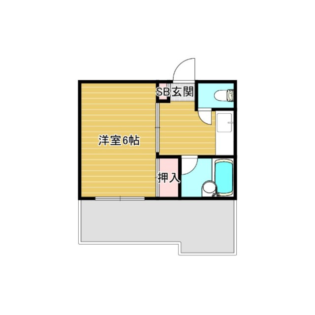 ジュネス第1の間取り