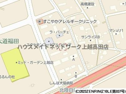 ブリーズ・アルカディアⅡの地図|位置図