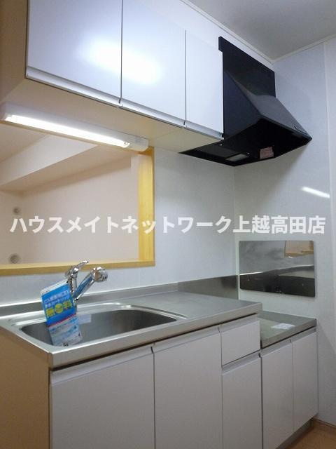 ブリーズ・アルカディアⅡのキッチン|対面キッチン