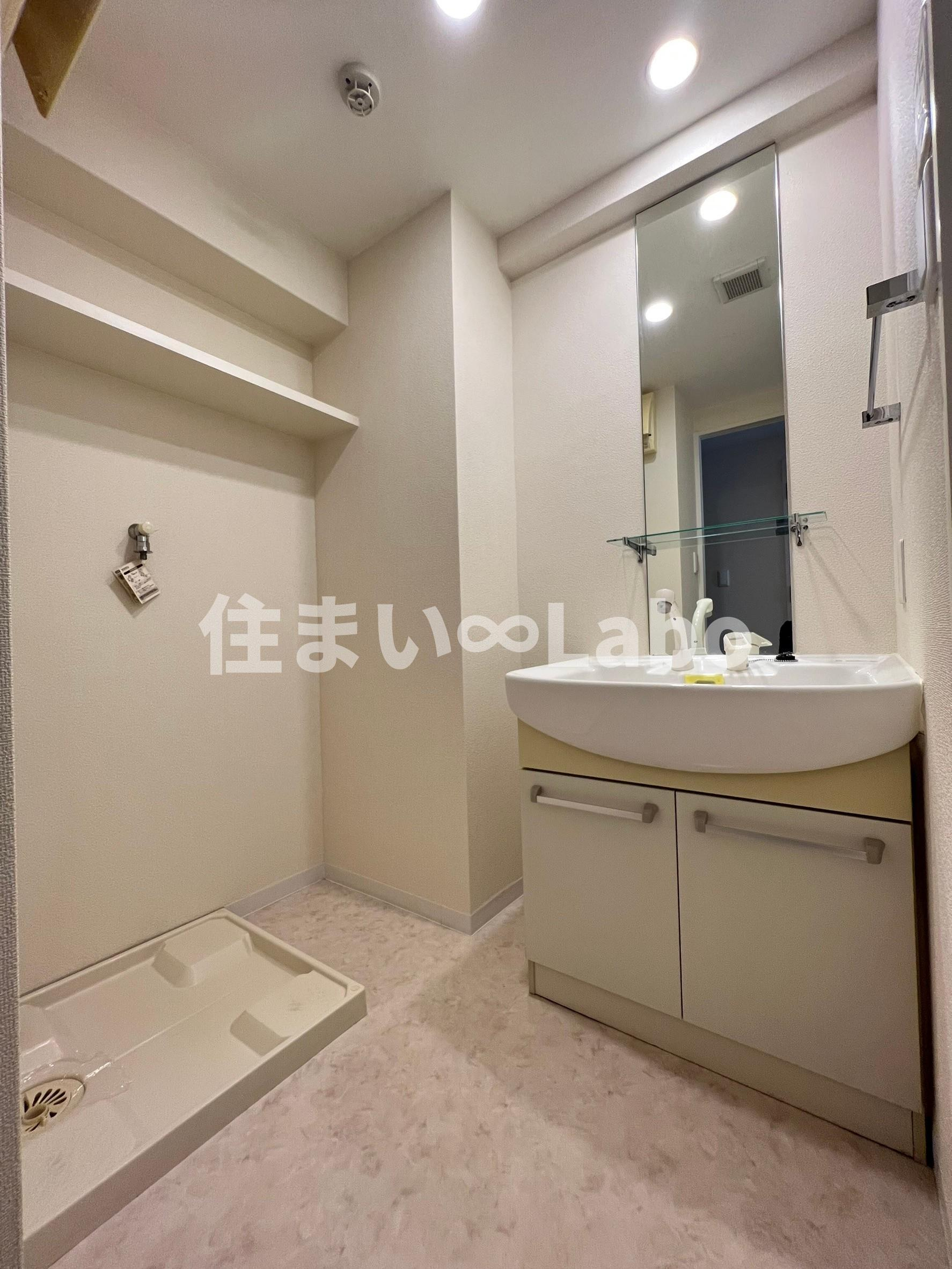 福岡市博多区築港本町の賃貸マンションの洗面所