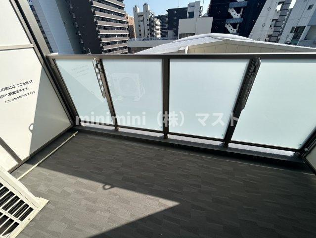 エグゼ難波ザ・ゲートのバルコニー