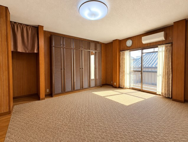 【洋室】 | 掲載画像は、AI加工により家具等を除去したイメージです
