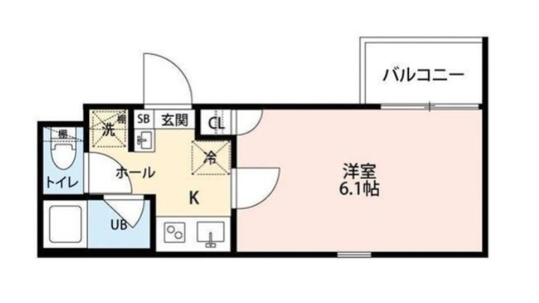 グランクオール秋葉原			の間取り|間取りです。