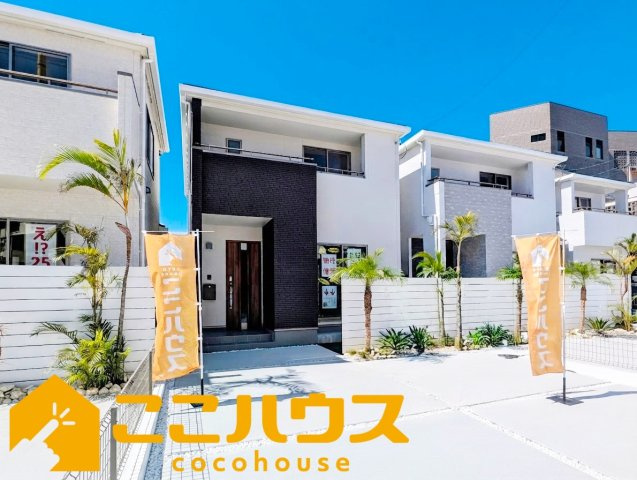 宜野湾市上原1丁目227番　ハートフルタウン　新築戸建て　全4棟　B号棟の外観|長期優良住宅認定物件です！
