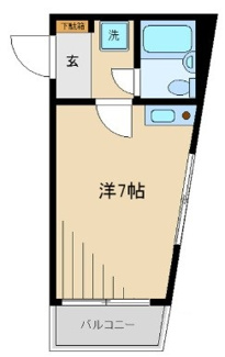 【間取り】 | ファーストコート新宿 | 間取りです。