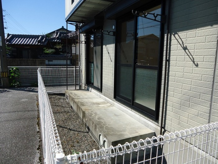 ソフィア横町 A棟の庭|専用庭
