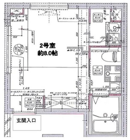 ルーチェ入谷の間取り|間取りです。