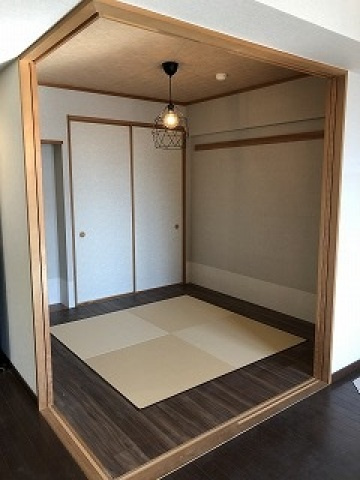 クレッセント新横浜の和室|来客時にも便利な和室付き