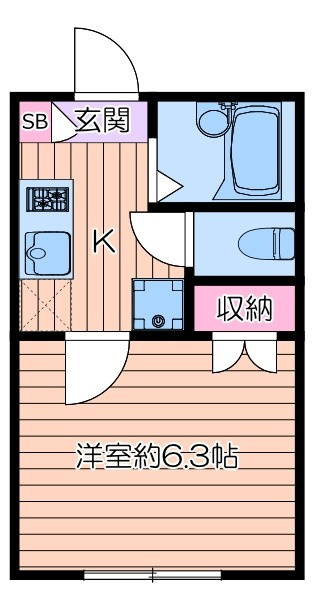 パレ・イリスの間取り