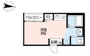 葛飾区高砂７丁目のアパートの間取り