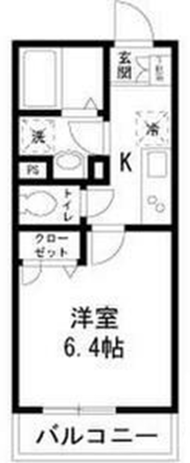 バルシュ矢向の間取り|間取りです。