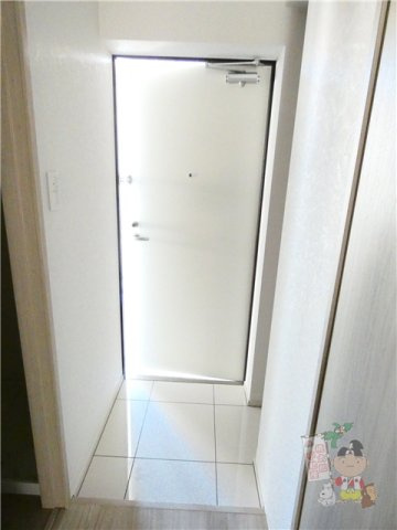 ミモザヒルズ岡山医大南の玄関