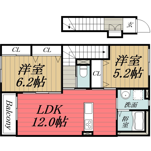 【間取り】