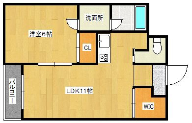 すかる梅満の間取り|使い勝手の良い間取りです♪