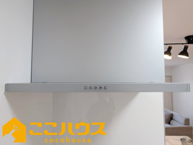 宜野湾市上原1丁目227番　ハートフルタウン　新築戸建て　全4棟　C号棟のキッチン|掃除のしやすい換気扇
