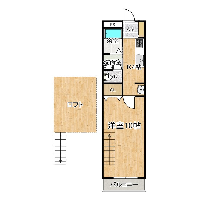 エスポアールの間取り