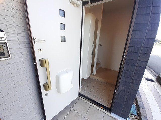 アイリスＣの玄関|シンプルで使いやすい玄関です
