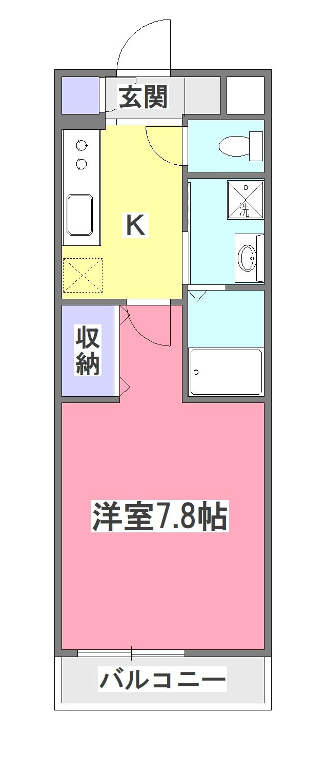コンプリシテＴの間取り