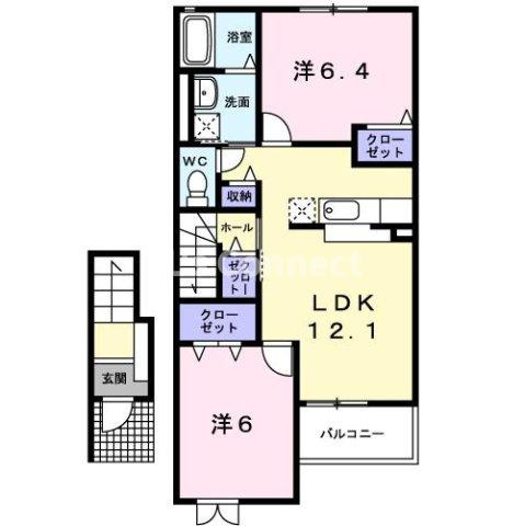 【間取り】 | アート　グレイス　Ⅰ