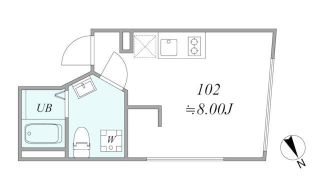 trias156の間取り