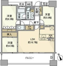 【間取り】 | パークホームズ平針ヴェルデ