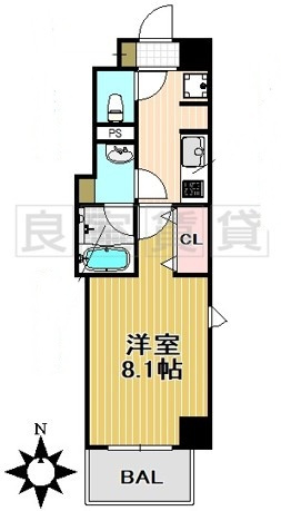 【間取り】 | スリーアイランドタワー千種