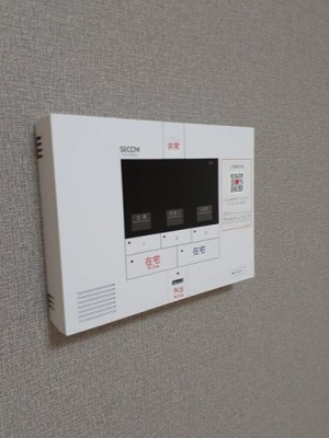 【セキュリティ】 | グレイスＢ | モニター付きインターホンです