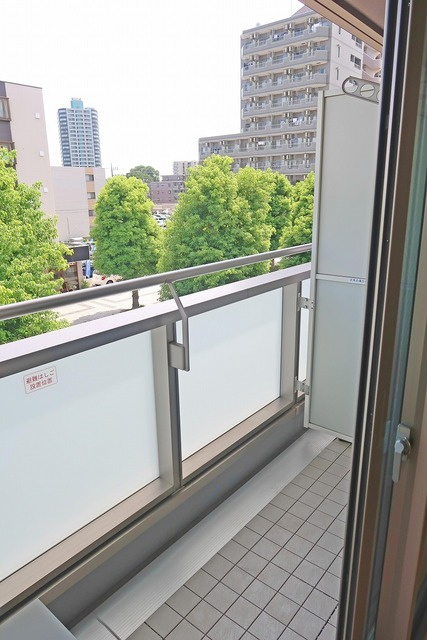 南向きのバルコニー！