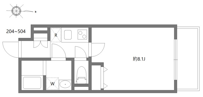 【間取り】 | エムブイエフエム大阪放出Ⅱ