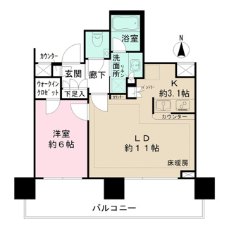 【間取り】 | リビオタワー板橋