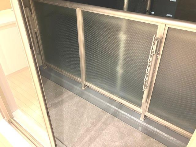 ダイナシティ北浜のバルコニー