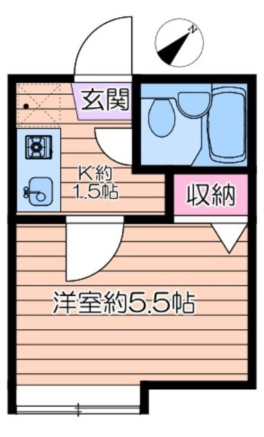 ソフィア一之江Ｂの間取り