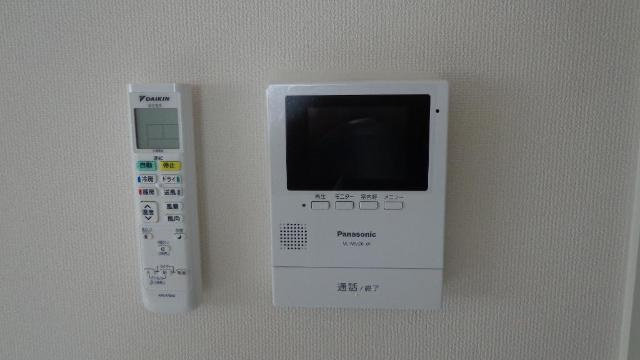 メゾン・アイの内装|カメラ付インターホン
